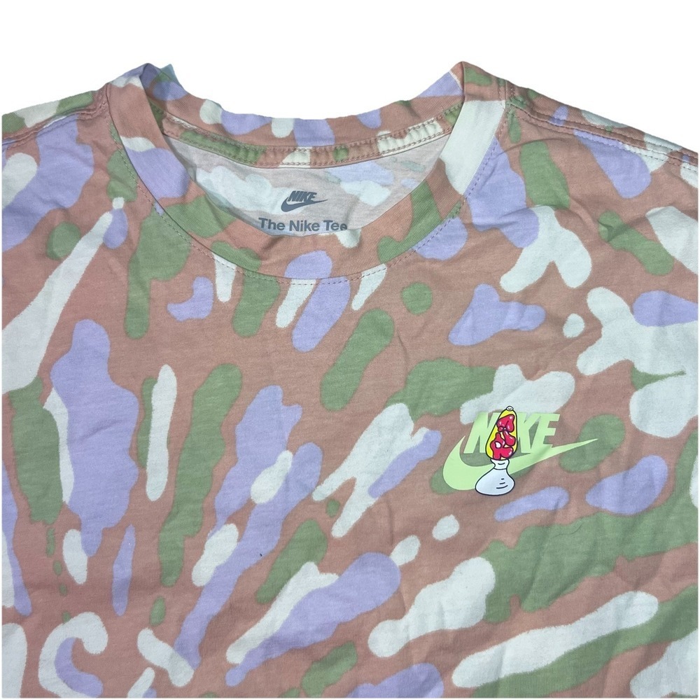 Men's‎ Medium Nike "Sports Are A Trip" Tie-Dye Just Do It Patterned T-Shirt Rare